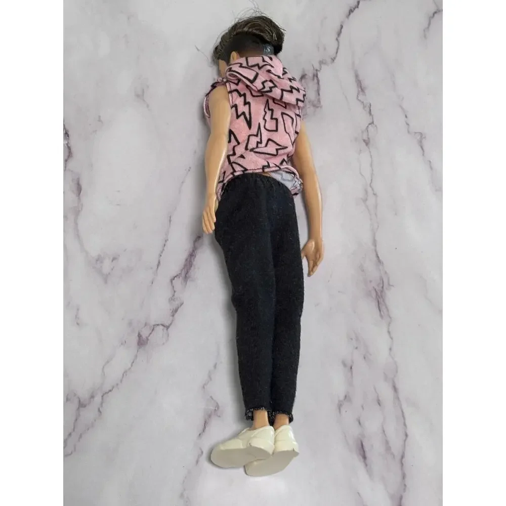 Mattel Barbie Ken Rooted Hair Fashionistas Doll #193 Original Outfit Slim Build